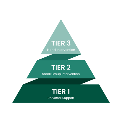New MTSS Tiers for the Children + Youth Behavioral Health Initiative (CYBHI)